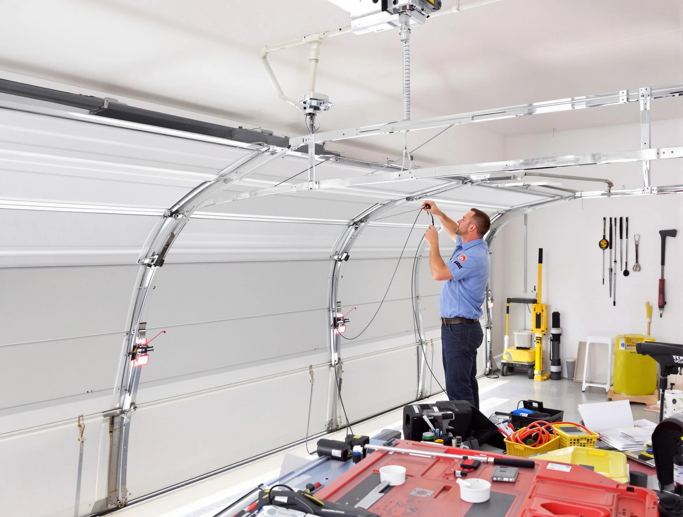 Garage door cable repair service by Rio Communities Garage Door Repair in Rio Communities