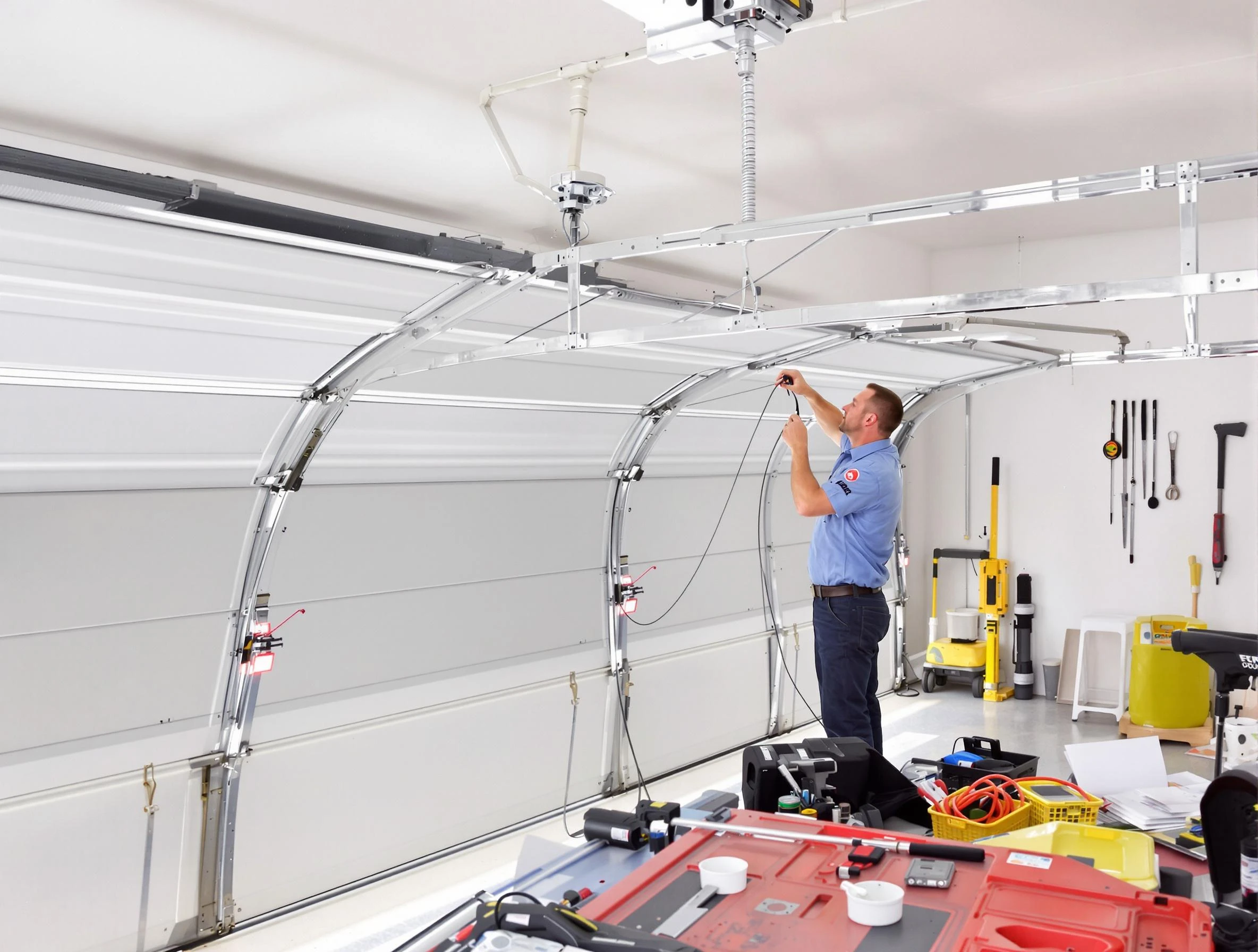 Garage door cable repair service by Rio Communities Garage Door Repair in Rio Communities